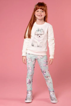Conjunto Infantil Kukie Blusão e Legging