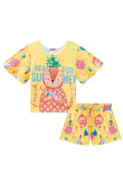 Conjunto Kukie Infantil Alecrim Verão