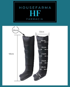 Imagem do Bota pneumática específica de recuperação fisioterapia, sistema de massagem