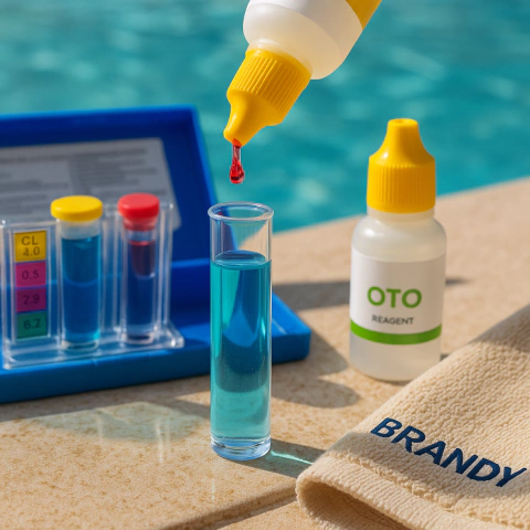 Test Kit Reactivos Ph Cloro Regular Piletas Piscina