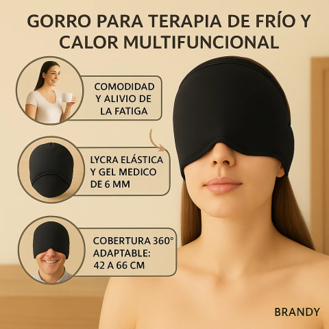 2x1 Gorro AntiMigraña Brandy® Frio/Caliente - comprar online