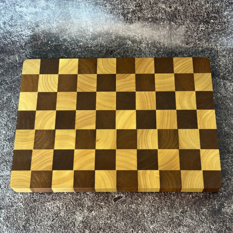 Tabla Exclusiva End Grain Ajedrez | Russval