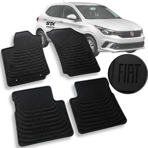 Kit Tapete Original MOPAR Fiat Argo Ano 2017 a 2025 4 Peças