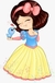 CORTADOR PRINCESA BRANCA DE NEVE - 8,5 CM - comprar online