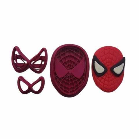 Cortador Rosto do Homem-Aranha – 5 cm