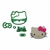 CORTADOR ROSTO HELLO KITTY - 7 CM