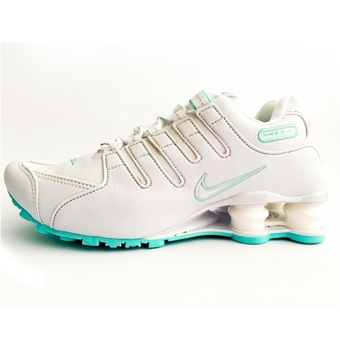 Shox NZ Branco/azul