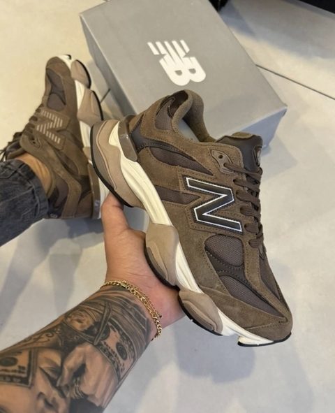 Tênis NB 9060 marrom masculino