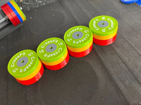 Adicional Anilhas Crossfit