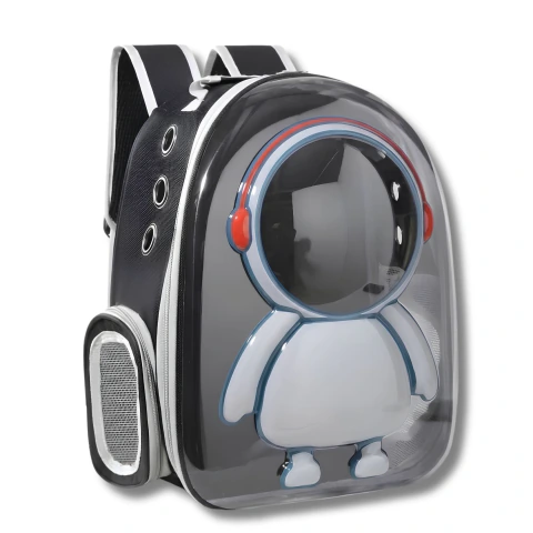 Morral Tipo Astronauta HTKR TM Maleta Ventilada Para Mascotas