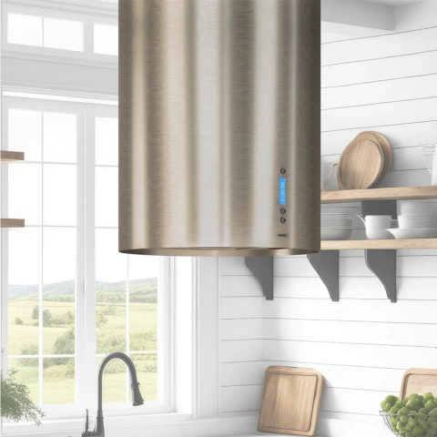 Campana Isla Tonda Lcd 50