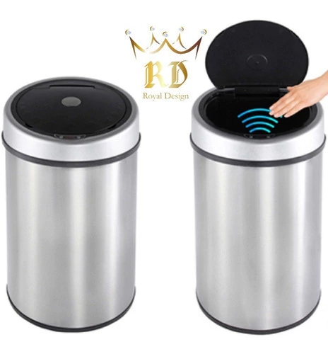 Cesto De Residuos Tacho Basura 12lts Acero Automatico - comprar online