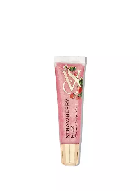 GLOSS LABIAL VICTORIAS SECRET STRAWBERRY FIZZ (MORANGO) ORIGINAL 13G