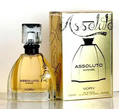 PERFUME ÁRABE FEMININO- ASSOLUTO INTENSE - VURV- EAU DE PARFUM- Inspiração Marc Jacobs Perfect Intense- 100ml