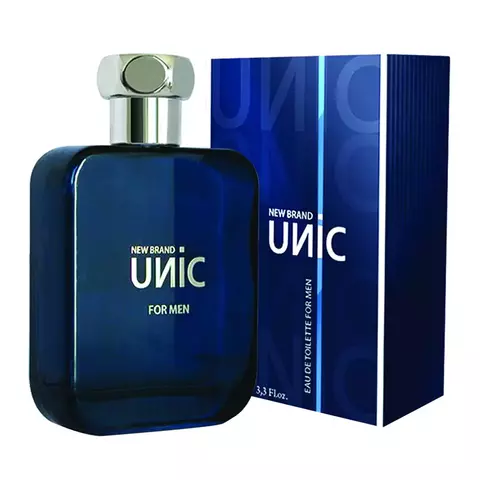 PERFUME MASCULINO NEW BRAND- UNIC FOR MEN EAU DE TOILLETE (INSPIRADO NO BLEU DE CHANEL EDT) 100ML