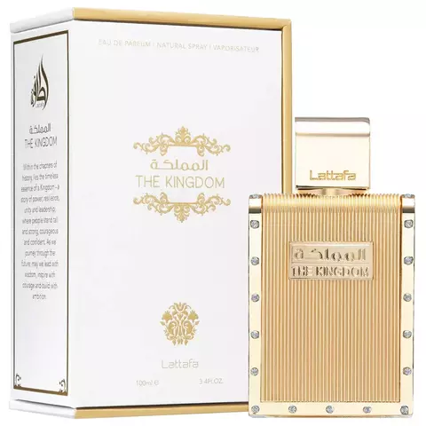 Perfume árabe Masculino- The Kingdom Lattafa Eau de Parfum (inspirado no Le Male Elixir)- 100ml