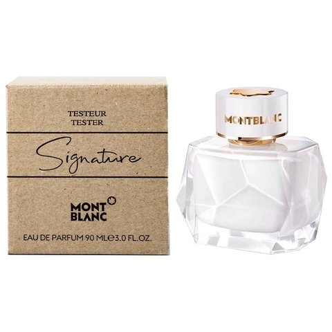 TESTER/PROVADOR MONTBLANC SIGNATURE EAU DE PARFUM MONTBLANC- 90ml