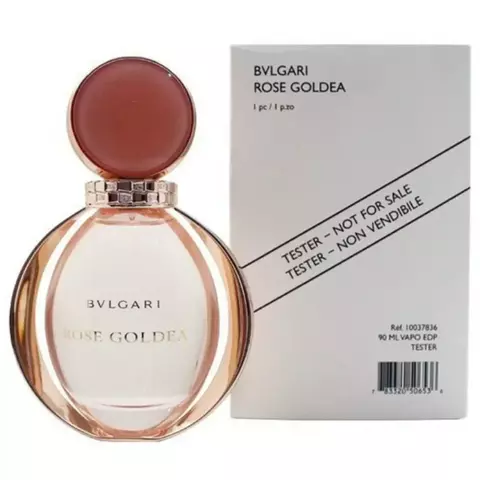 TESTER/PROVADOR ROSE GOLDEA BVLGARI EAU DE PARFUM