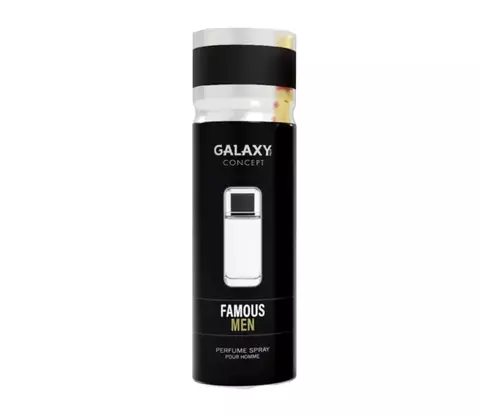 Desodorante/Perfume árabe Masculino Aerosol spray- Galaxy Concept- inspiração 212 Vip Men 200ml