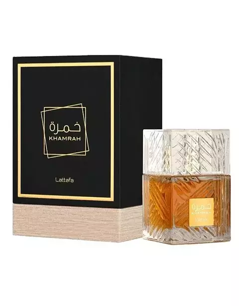 PERFUME ÁRABE KHAMRAH- LATTAFA- EAU DE PARFUM (UNISSEX)- inspirado no ANGELS SHARE BY KILIAN
