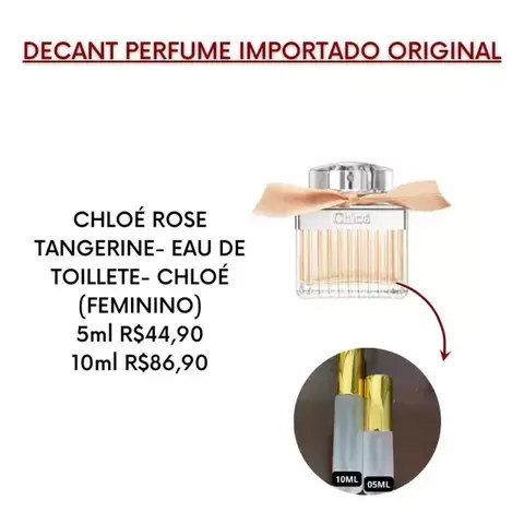 Decant Feminino Chloe Rose Tangerine Eau de Toillete
