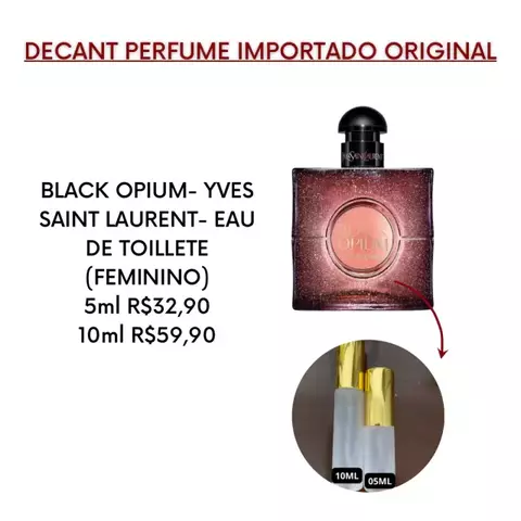 Decant Black Opium Edt Yves Saint Laurent