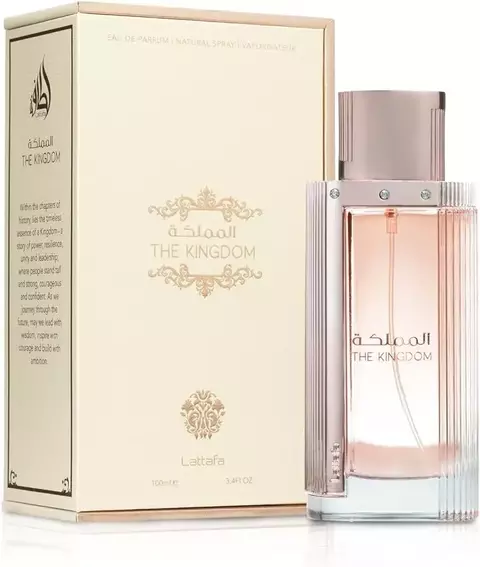 Perfume árabe Feminino- The Kingdom Lattafa Eau de Parfum- 100ml