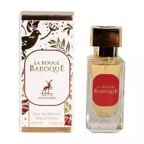 Perfume árabe Unissex La Rouge Baroque Maison Alhambra Eau de Parfum - 30ml - Ref. Olfativa: Baccarat Roige 540