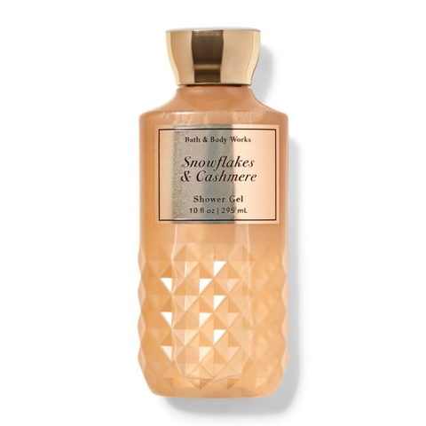 Gel de Banho/sabonete líquido- Bath & Body Works- Snowflakes & Cashmere- Shower Gel 295ml