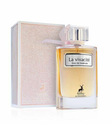 PERFUME FEMININO ÁRABE LA VIVACITE- MAISON ALHAMBRA- EAU DE PARFUM- INSPIRADO LA VIE EST BELLE- 100ml