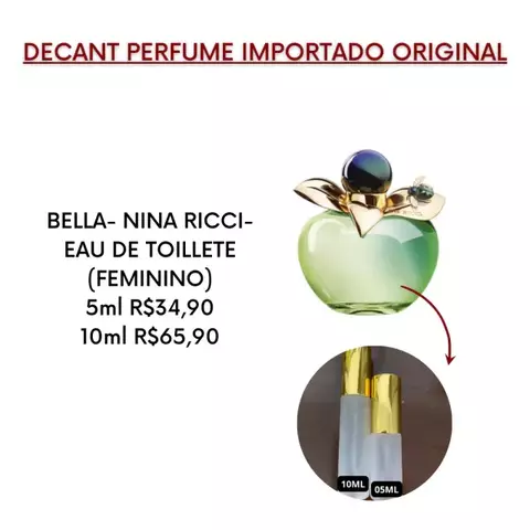 Decant Perfume Feminino Bella Nina Ricci EDT