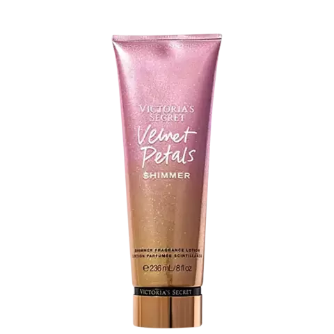 Hidratante Corporal Original Vitorias Secret SHIMMER (com brilho) - Velvet Petals- 236ml