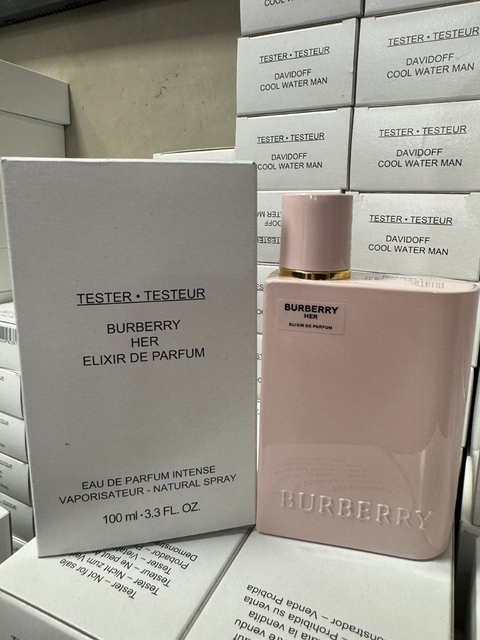 TESTER/PROVADOR- BURBERRY HER ELIXIR - EAU DE PARFUM INTENSE 100ML