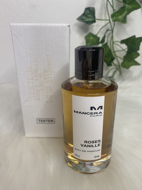 TESTER/PROVADOR PERFUME DE NICHO FEMININO- ROSES VANILLE MANCERA - EAU DE PARFUM -120ML