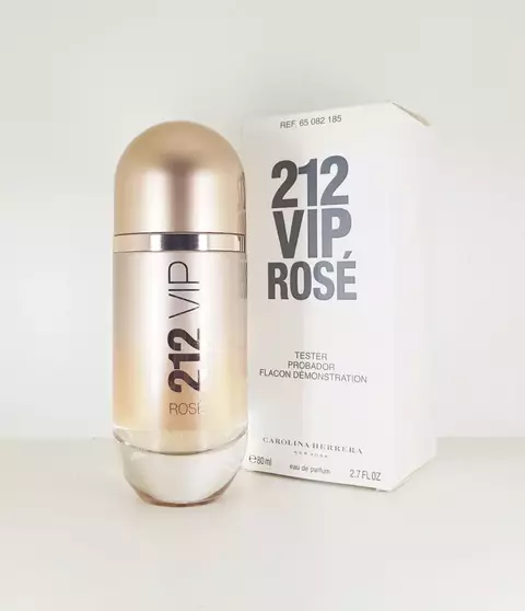 TESTER/PROVADOR 212 VIP ROSE CAROLINA HERRERA- EAU DE PARFUM