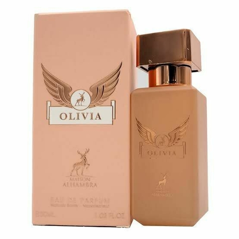 Perfume árabe Feminino Olivia Maison Alhambra Eau de Parfum - 30ml - Ref. Olfativa: Olympea