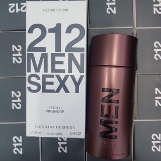 TESTER/PROVADOR- 212 MEN SEXY CAROLIN HERRERA- EAU DE TOILLETE