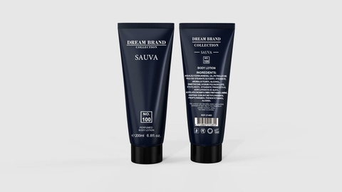 Dream brand collection 100 loção hidratante Corporal Masculino 200ml - Ref. Olfativa: Sauvage