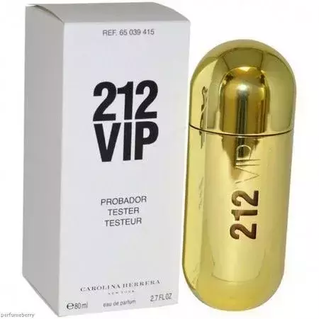 TESTER/PROVADOR PERFUME FEMININO- 212 Vip Femme - Carolina Herrera- Eau de Parfum- 80ml