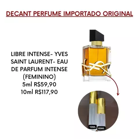 Decant Perfume Feminino Libre Intense Eau de Parfum Yves Saint Laurent
