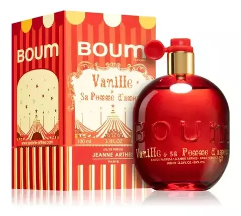 PERFUME FEMININO JEANNE ARTHES- BOUM VANILLE Sa Pomme d'Amour EAU DE PARFUM 100ML