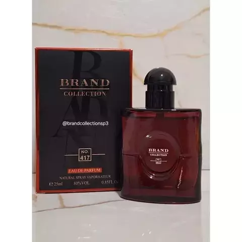 Perfume Feminino Brand Collection 417- Eau de Parfum 25ml (inspiração Black Opium Over Red )