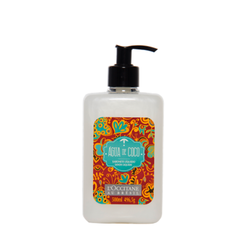 Sabonete Líquido Cremoso de Loccitane - Água de Coco - 500ml