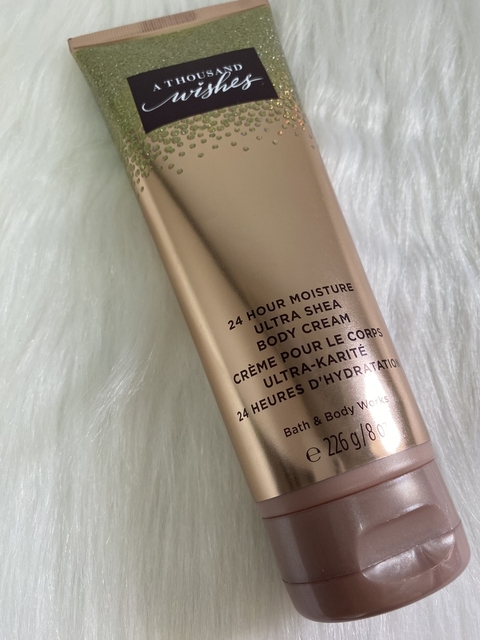 BATH & BODY WORKS - CREME HIDRATANTE CORPORAL BODY CREAM A THOUSAND WISHES 226G
