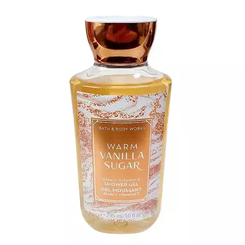GEL DE BANHO/SABONETE LÍQUIDO- BATH & BODY WORKS- WARM VANILLA SUGAR- 295ML