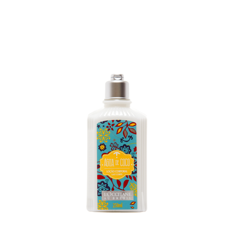 Loção Desodorante Hidratante Corporal Água de Coco Loccitane 250ml