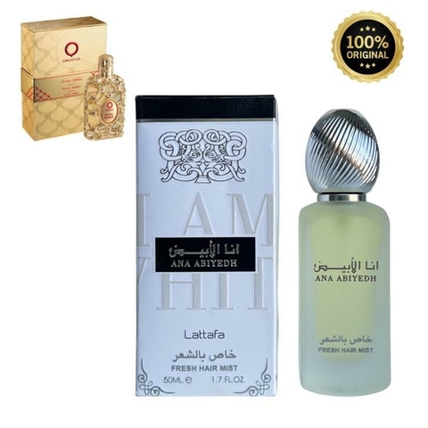 Perfume de Cabelo/Hair Mist árabe- Ana Abiyed Lattafa- 50ml (ref. olfativa Royal Amber perfume da mexicana)- UNISSEX