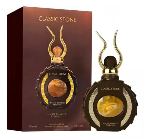 Perfume Árabe Unissex - Niche Emarati Classic Stone Lattafa - Eau de Parfum (Inspirado no Althaïr Parfums de Marly) 100m