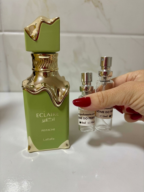 DECANT DO PERFUME ARABE UNISSEX Eclaire Pistache Lattafa Perfumes