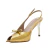 SLINGBACK COURO DOURADO VALÉRIA WERNER na internet